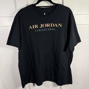 Nike Air Jordan Collection T Shirt Black 3XL Global Tour Logo